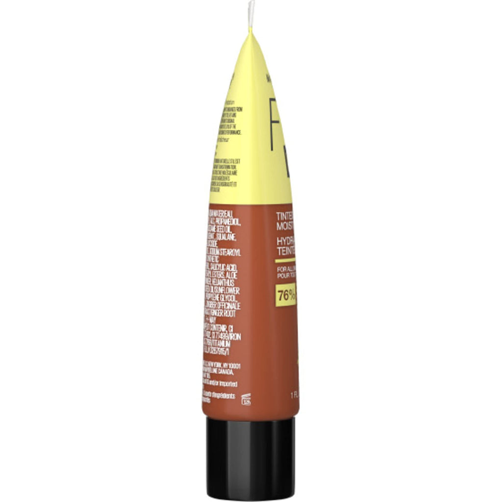Fit Me Tinted Moisturizer, Fresh Feel, Natural Coverage, 12H Hydration, Evens Skin Tone, Conceals Imperfections, for All Skin Tones and Skin Types