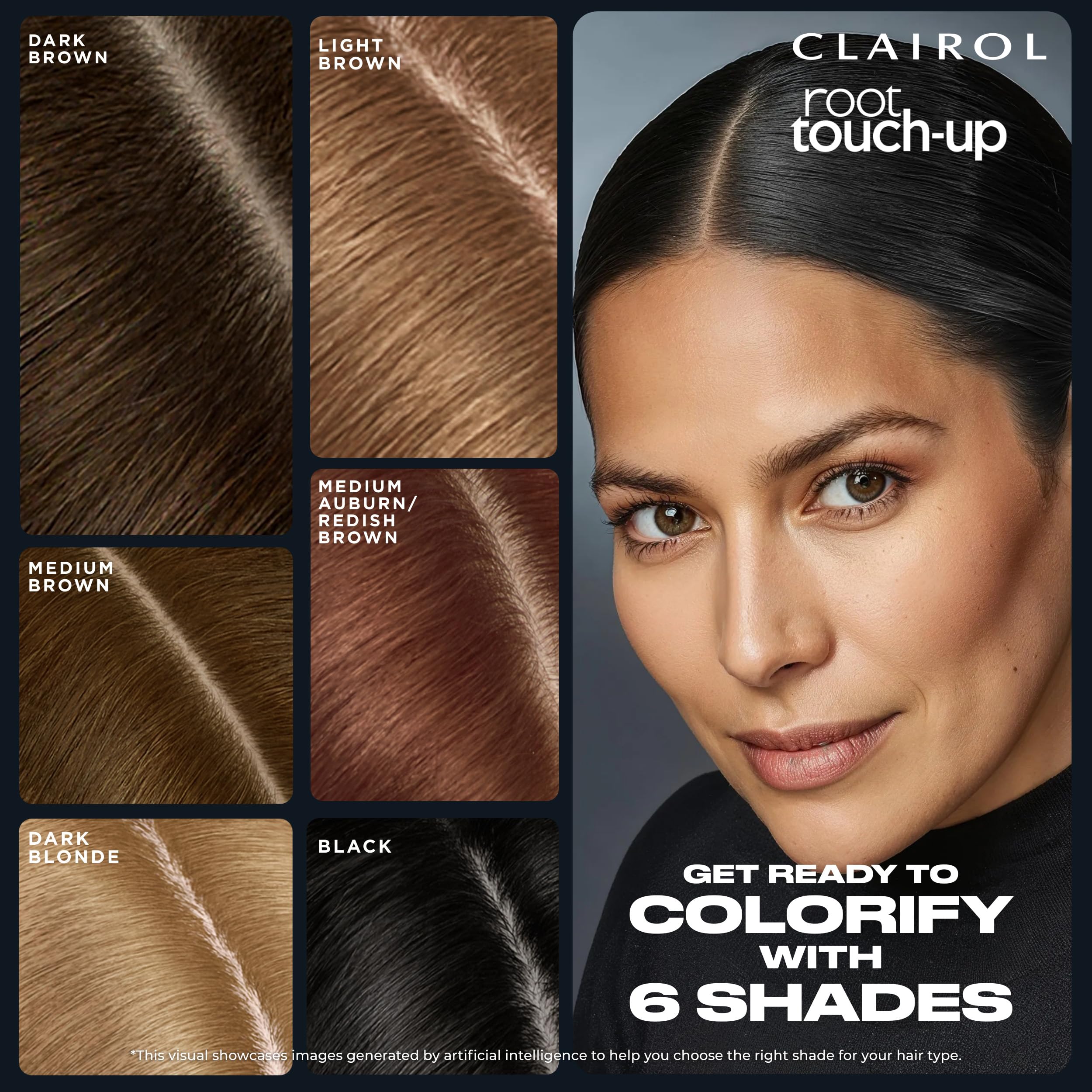 Clairol Root Touch-Up Semi-Permanent Hair Color Blending Gel