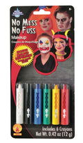 Rubies No-Mess Make Up Crayons, 6-Color
