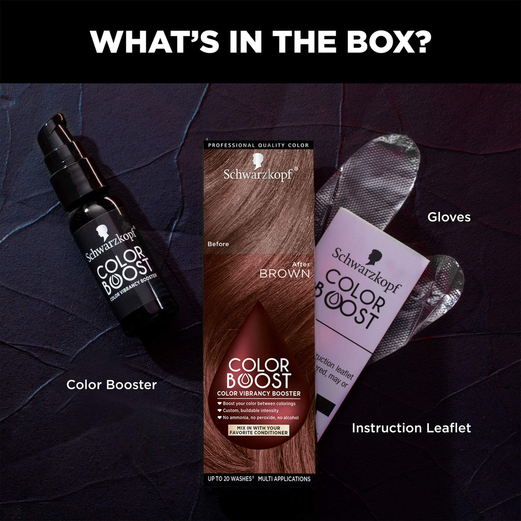 Schwarzkopf Color Boost Color Vibrancy Booster, Dark Cool, Dark Cool