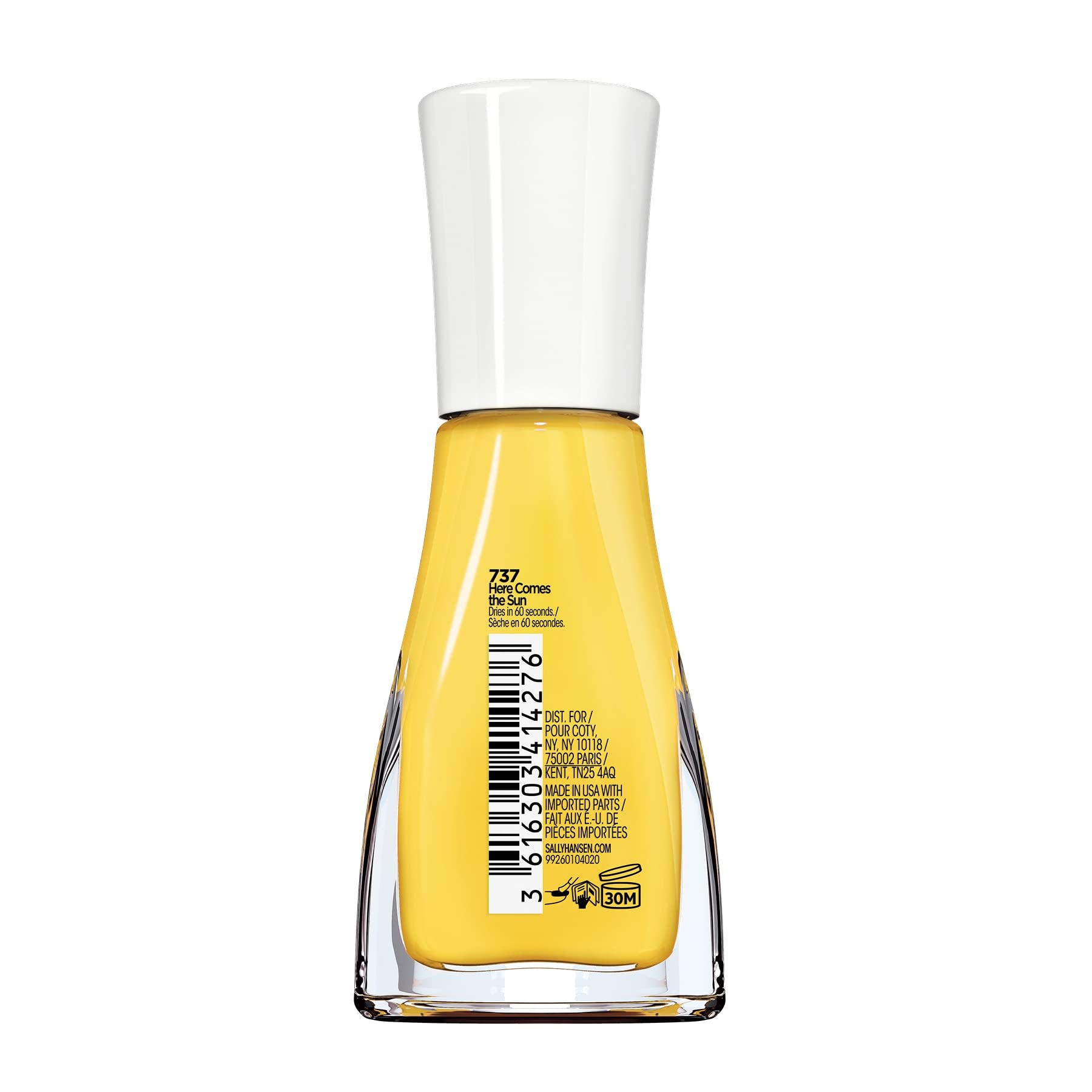 Sally Hansen Insta Dri x GLAAD Nail Polish - Here Comes the Sun, 0.31 fl oz