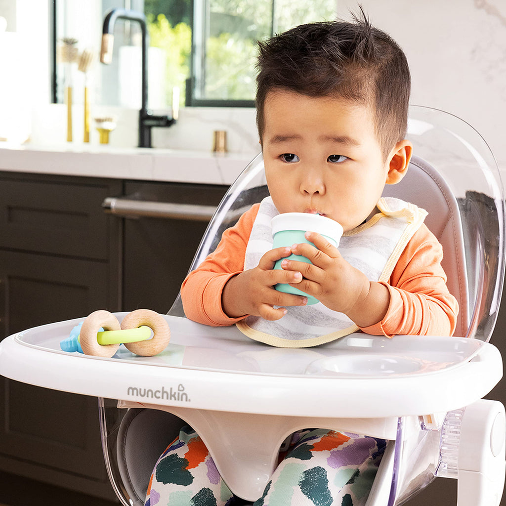 Munchkin C’est Silicone! Open Training Cup and Straw Cup for Babies and Toddlers