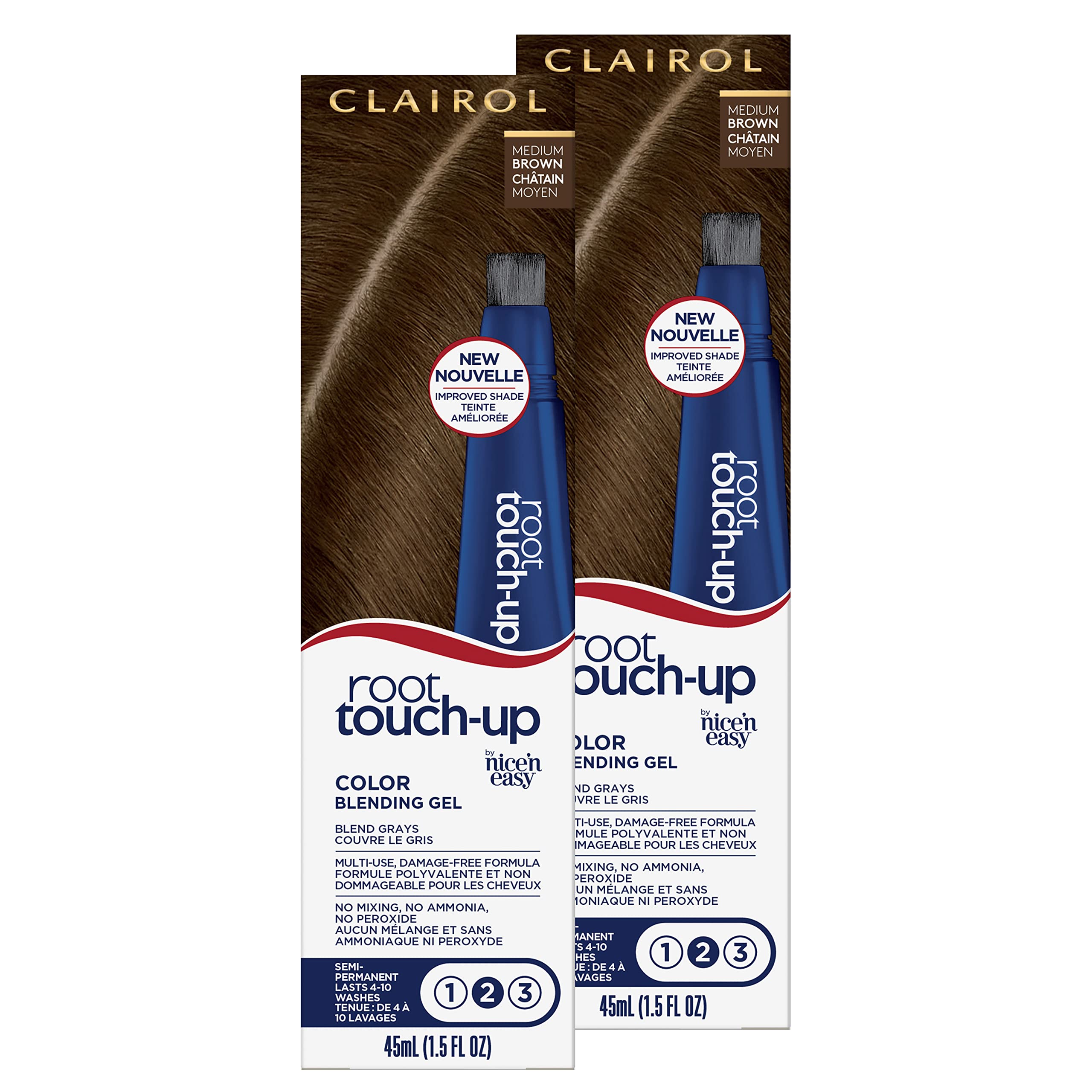 Clairol Root Touch-Up Semi-Permanent Hair Color Blending Gel