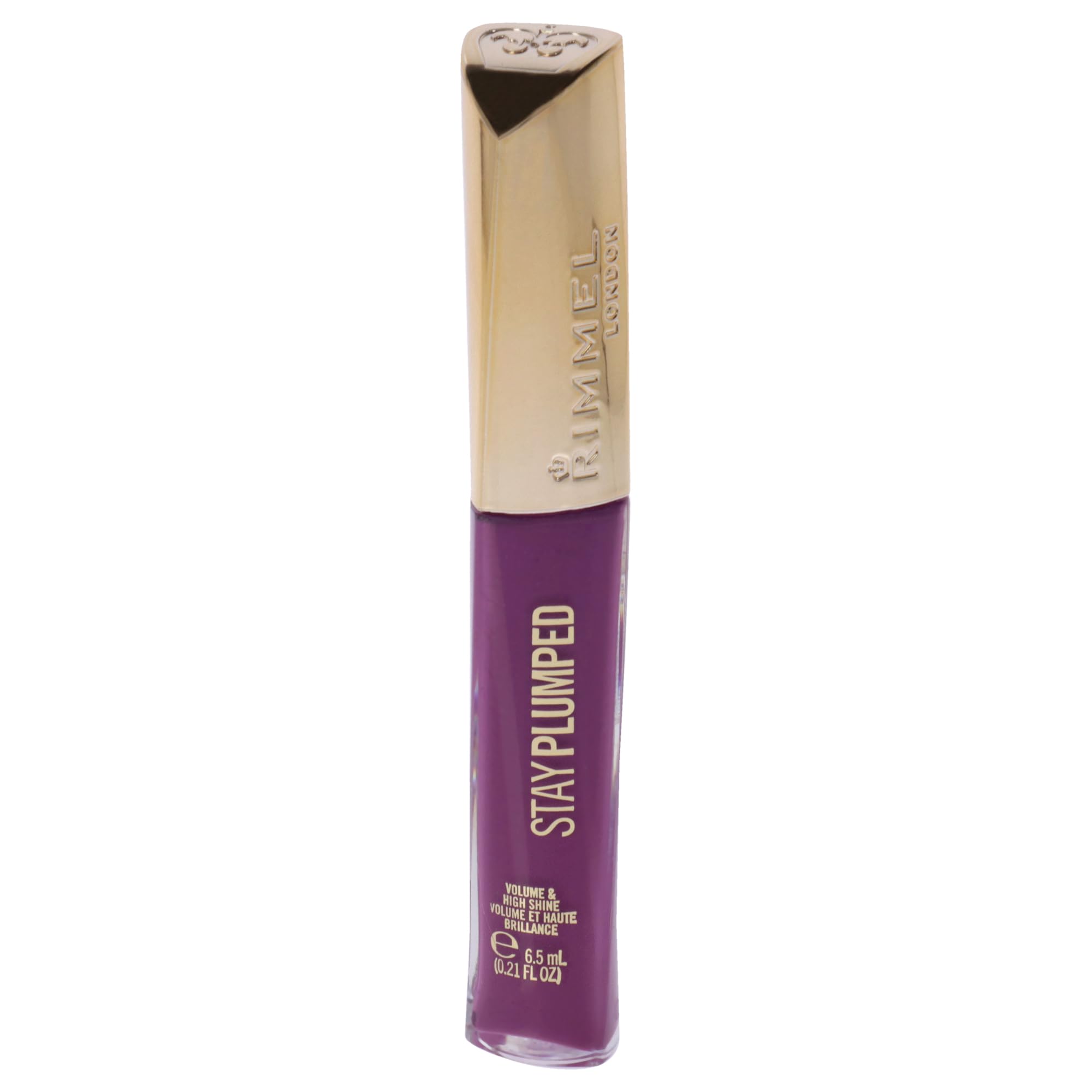Rimmel Stay Plumped Lip Gloss, 820 Juicy Lucy, Shelf Pack of 2
