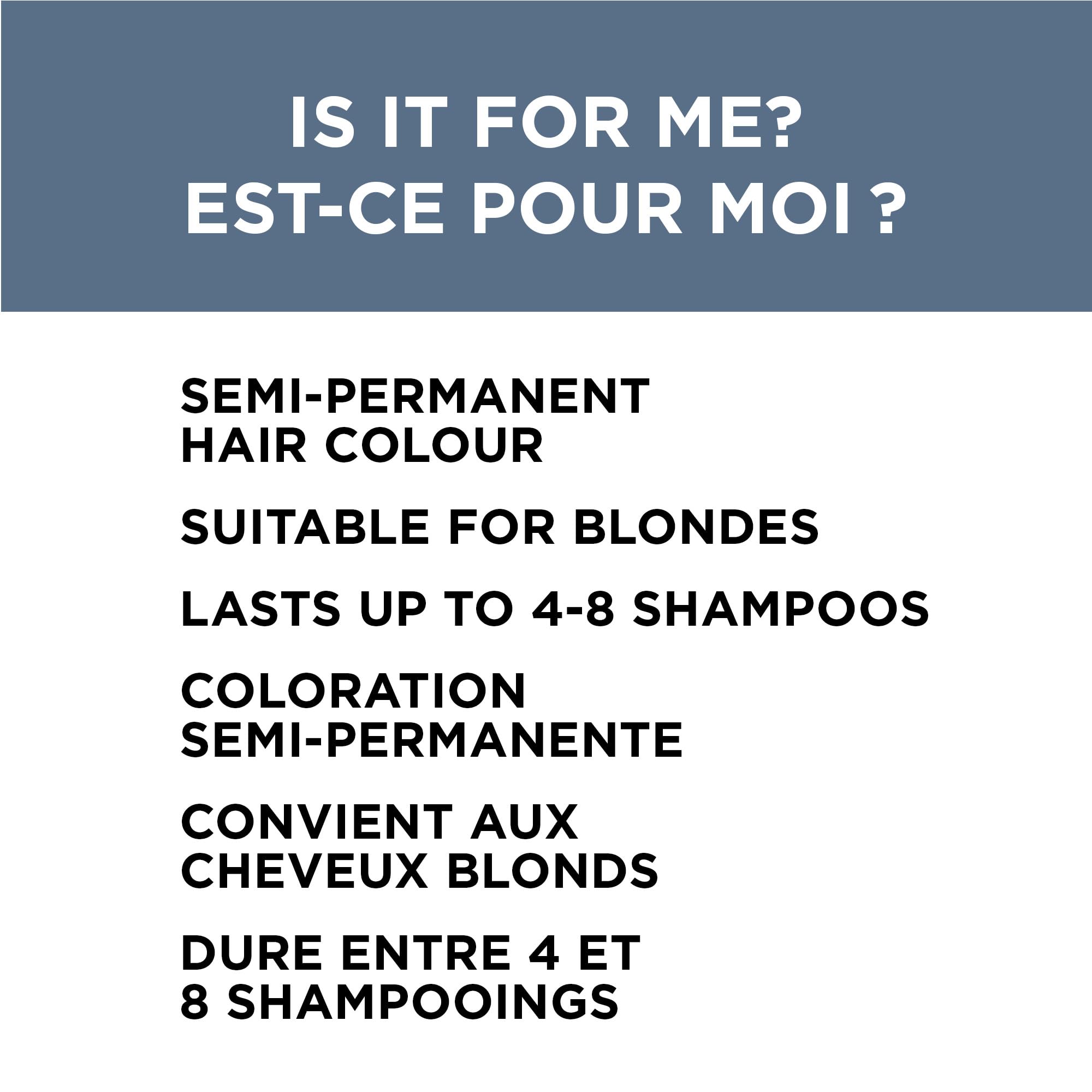 ColoristafemaleSemi PermanentAmmonia Free,Peroxide Freehair