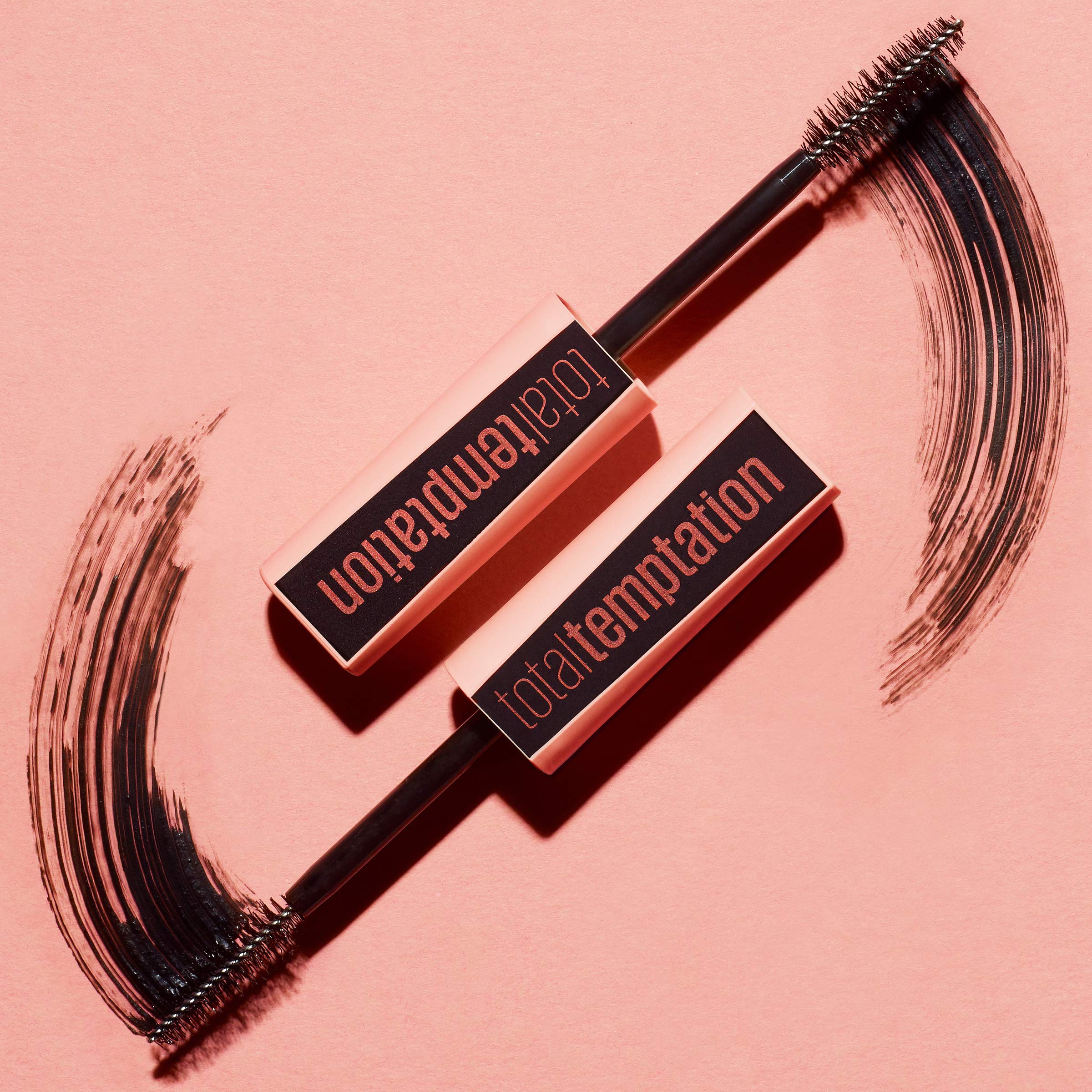 Maybelline New York Total Temptation Washable Mascara, Blackest Black, 0.27
