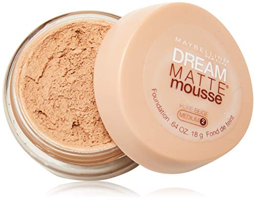 Maybelline Dream Matte Mousse Foundation, Classic Ivory, 0.64 Fl Oz (Pack of 1)