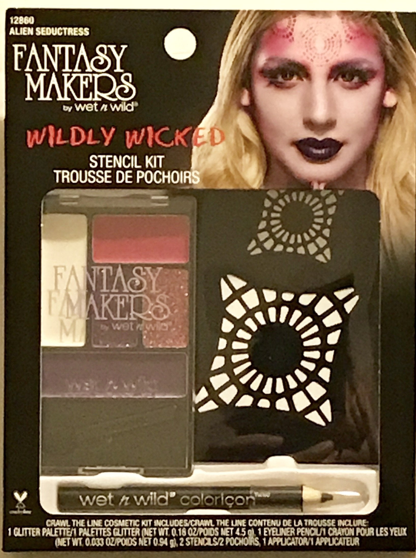 Wet 'n Wild Fantasy Makers Wildly Wicked Stencil Kit - 12860 Alien Seductress