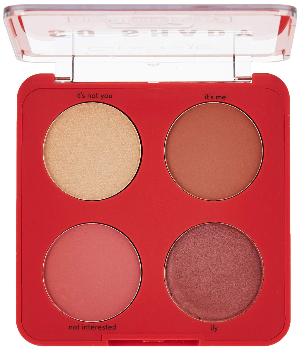 The Crème Shop - "So Shady" Eyeshadow Palette (Heartbreaker)