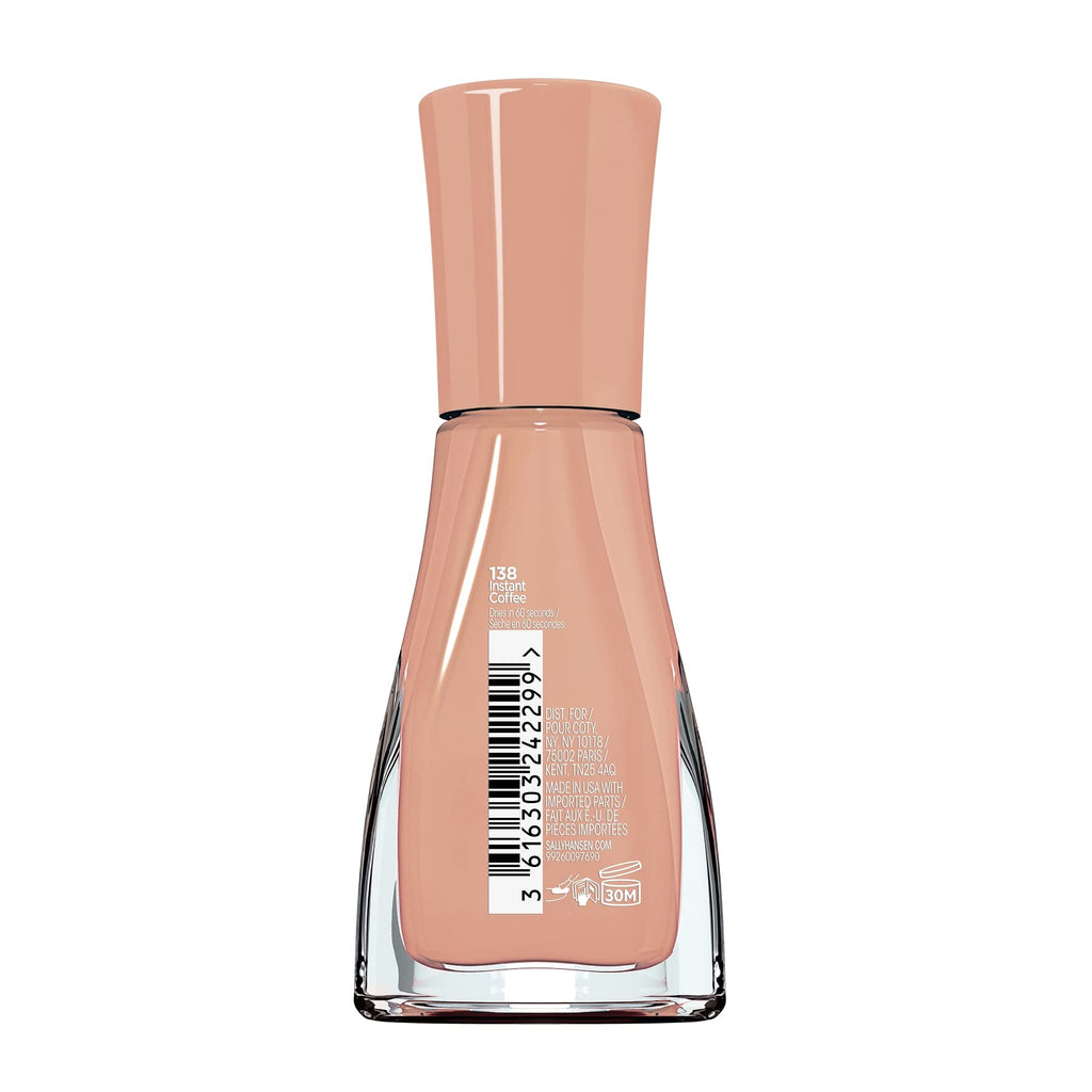 Sally Hansen Insta-Dri Nail Polish - City Chic Collection - Instant Coffee - 0.31 fl oz, Case of 72