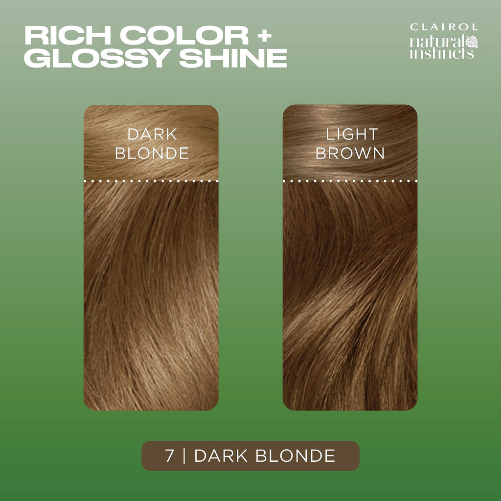 Clairol Natural Instincts Demi-Permanent Hair Dye, Healthy-Looking Blonde Hair Color with Zero Ammonia