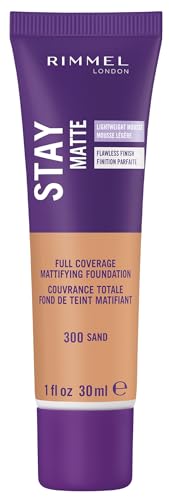 Rimmel Stay Matte Foundation Soft Beige 1 Fluid Ounce Bottle Soft Matte Powder Finish Foundation for a Naturally Flawless Look