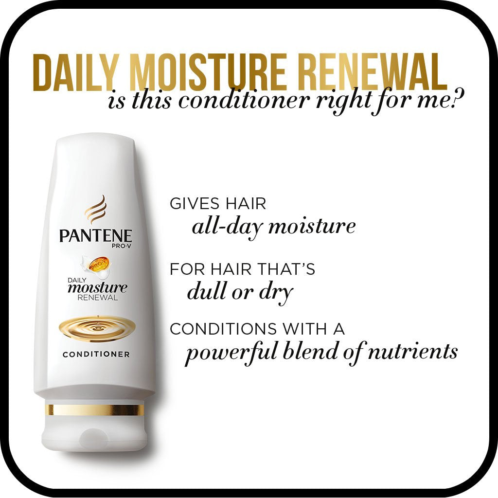Pantene Daily Moisture Renewal 2-in-1 Formula, 21.1 Fluid Ounce