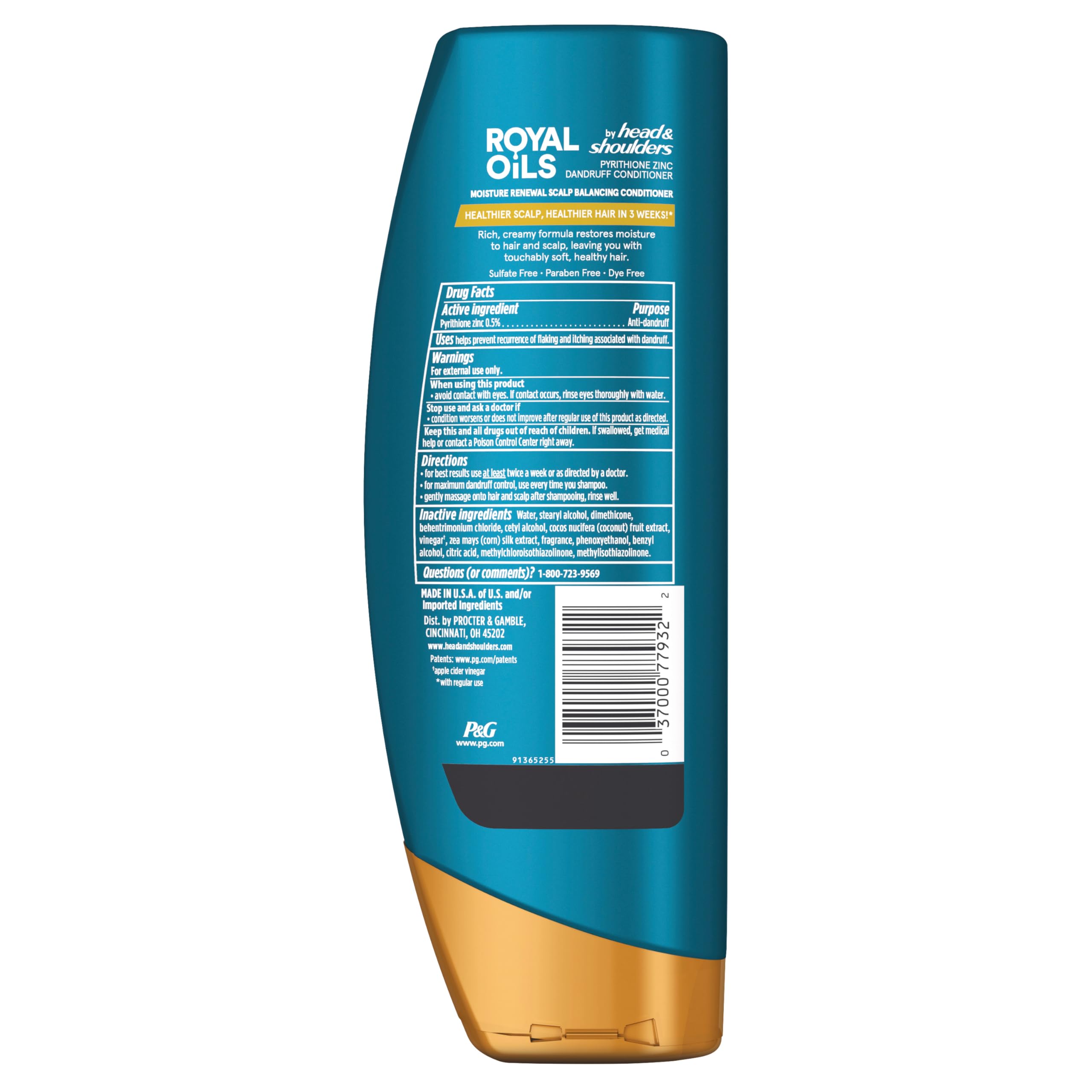 Head & Shoulders Royal Oils Moisturizing Shampoo