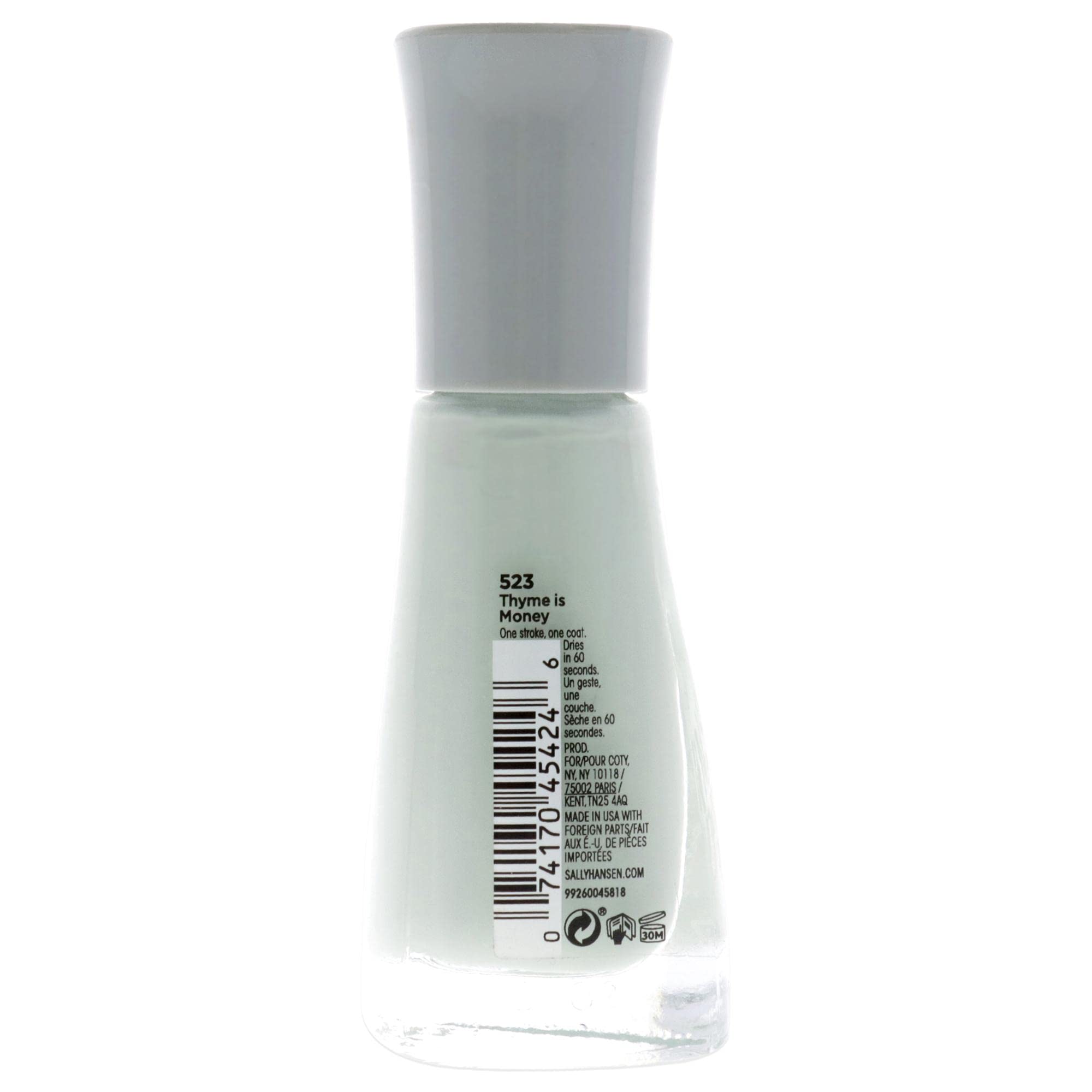 Sally Hansen Insta-Dri Nail Color - 523 Thyme Is Money by Women - 0.31 oz Nail Polish