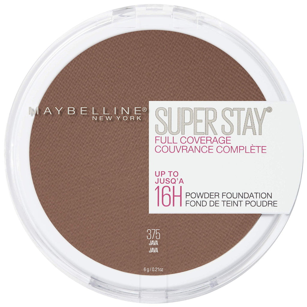 Maybelline Super Stay Full Coverage Powder Foundation Makeup Up to 16 Hour Wear Soft Creamy Matte 1 Count
