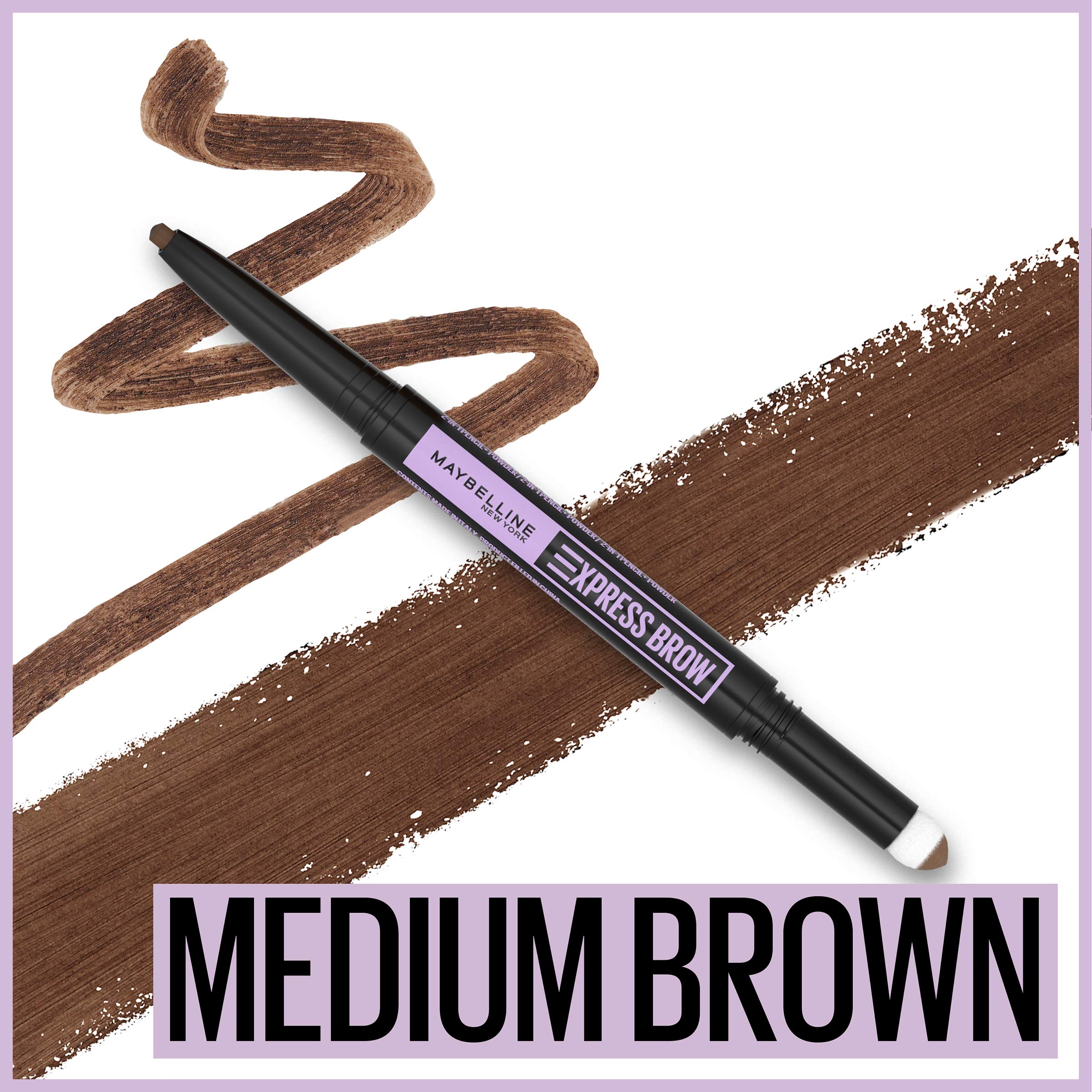 Maybelline Express- Brow 2-In-1 Pencil and Powder Eyebrow Makeup'
