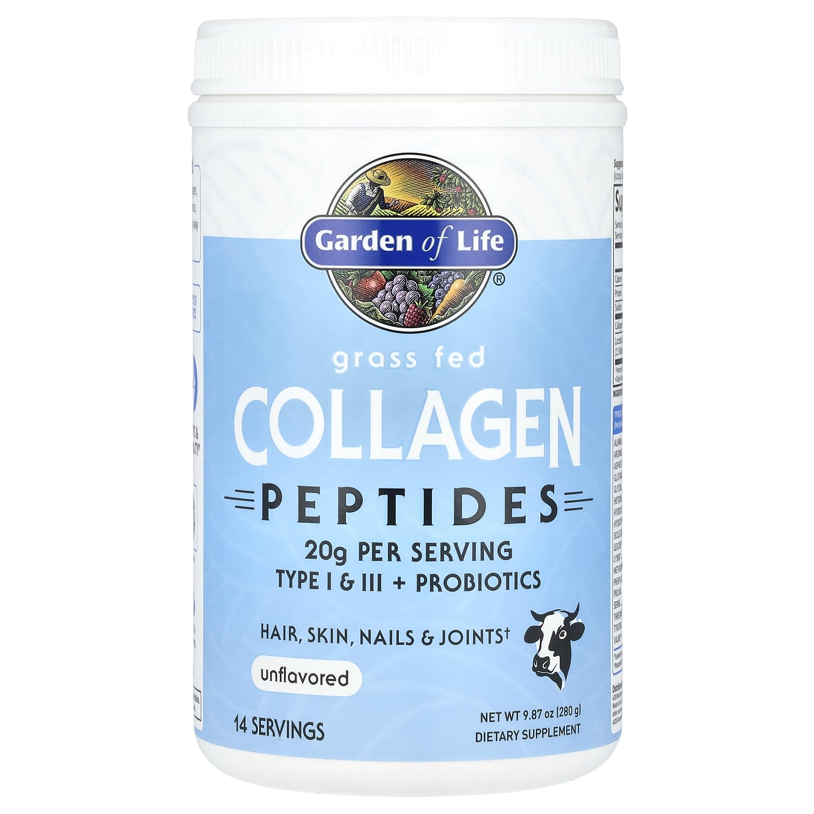 Garden of Life Collagen Peptides Powder