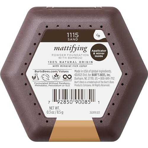 Burt's Bees 100% Natural Mattifying Powder Foundation