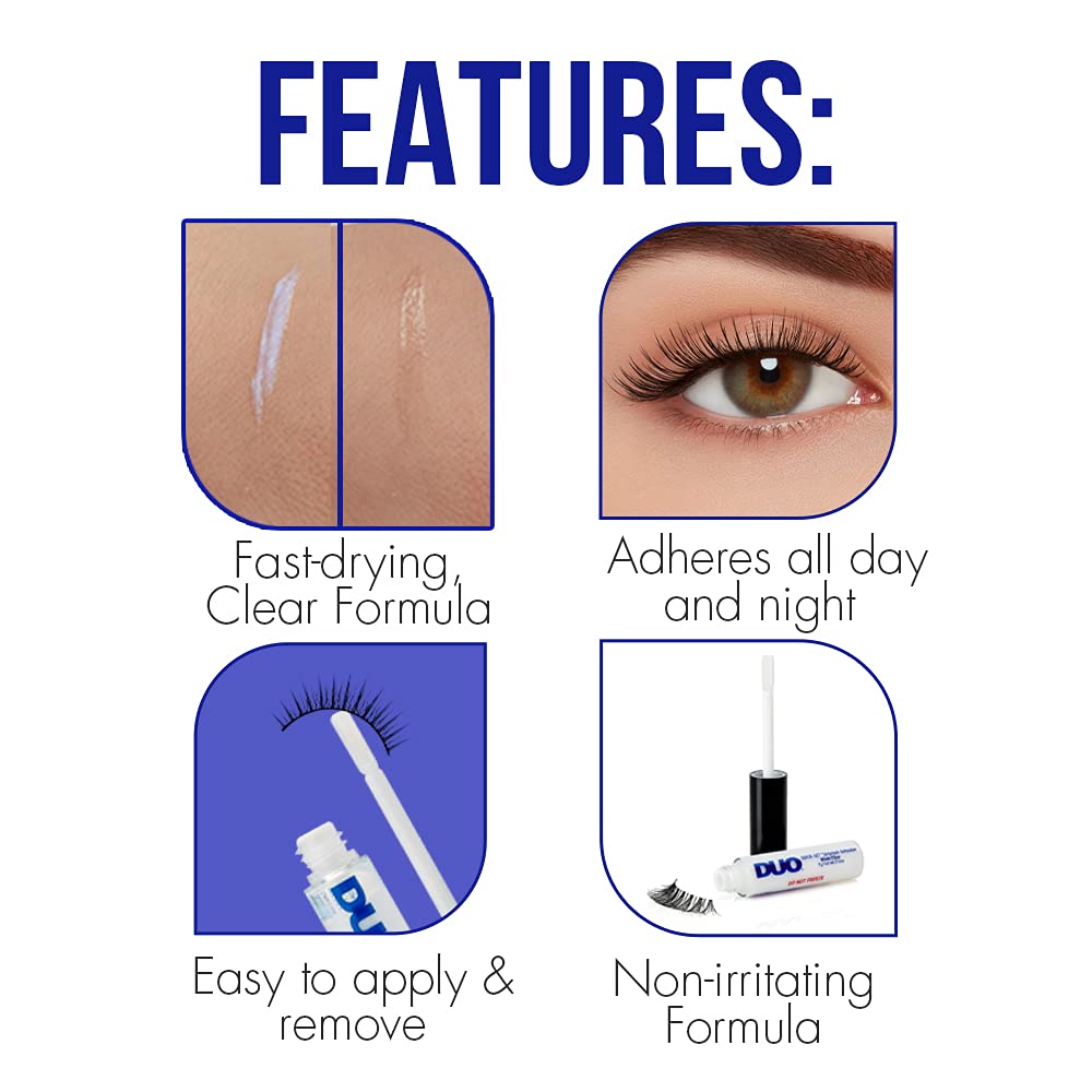 DUO Quick-Set False Strip Lash Adhesive