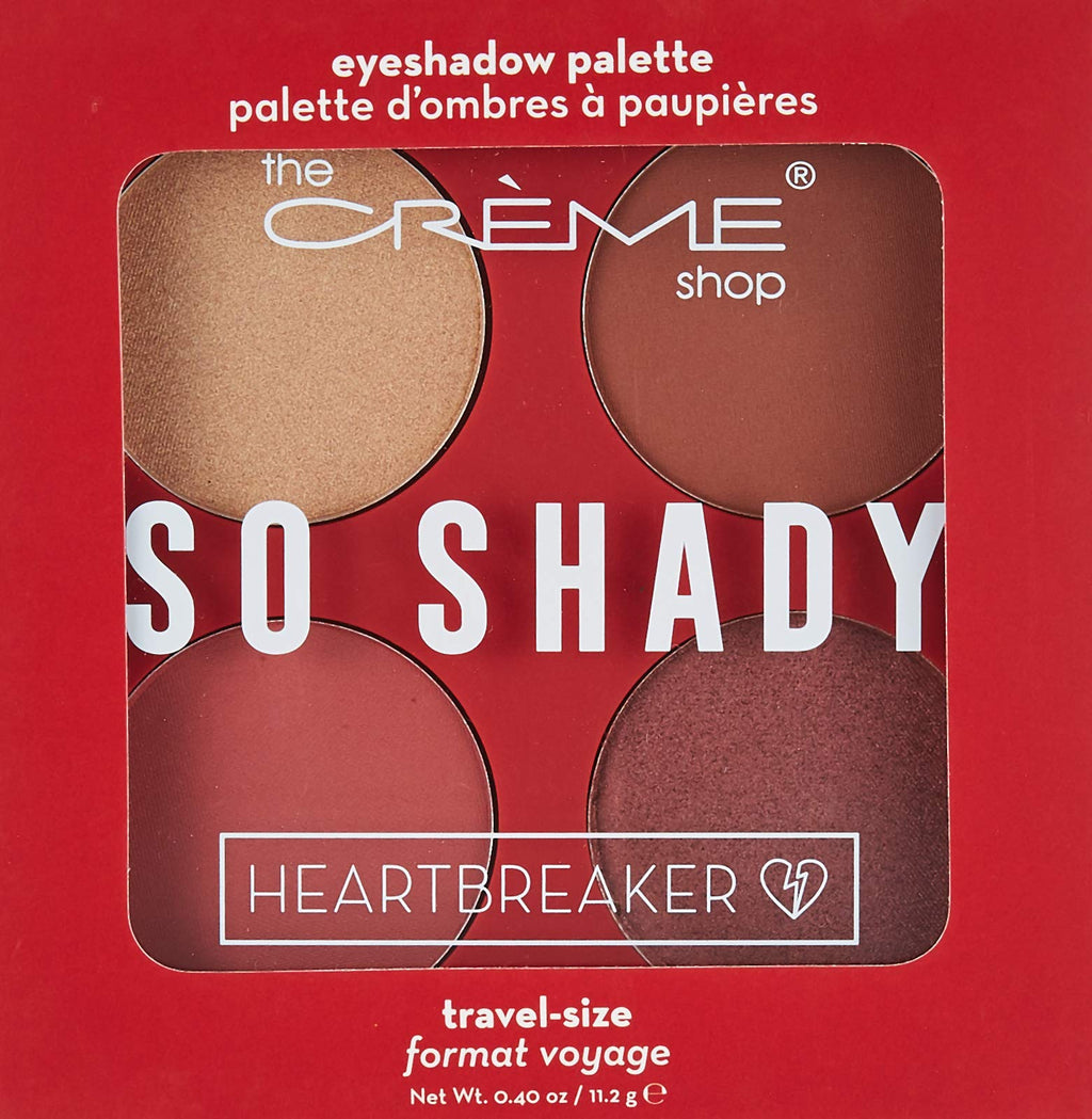 The Crème Shop - "So Shady" Eyeshadow Palette (Heartbreaker)