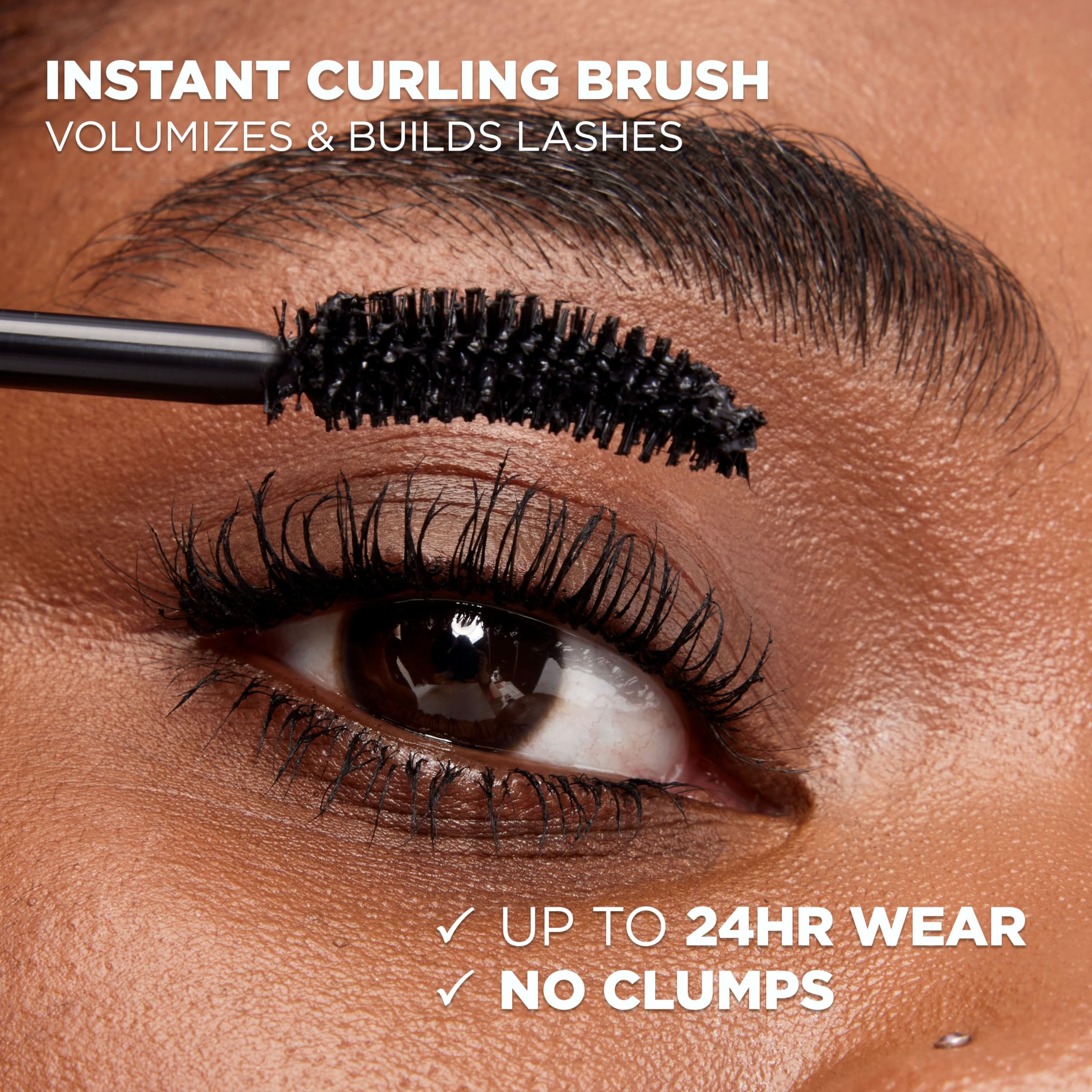 L’Oréal Paris L’Oreal Paris Makeup Voluminous Original Volume Building Curved Brush Mascara_Washable
