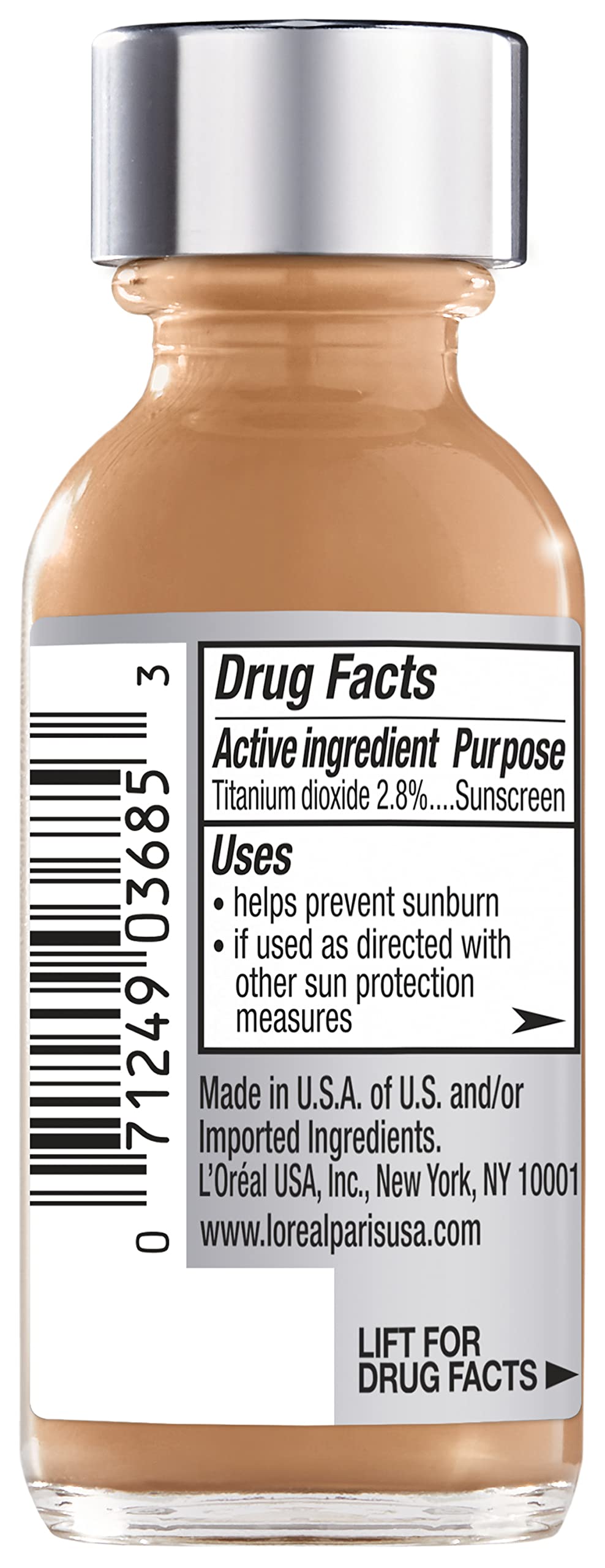 L’Oréal Paris Makeup True Match Super-Blendable Liquid Foundation, Soft Sable C6, 1 Fl Oz,1 Count