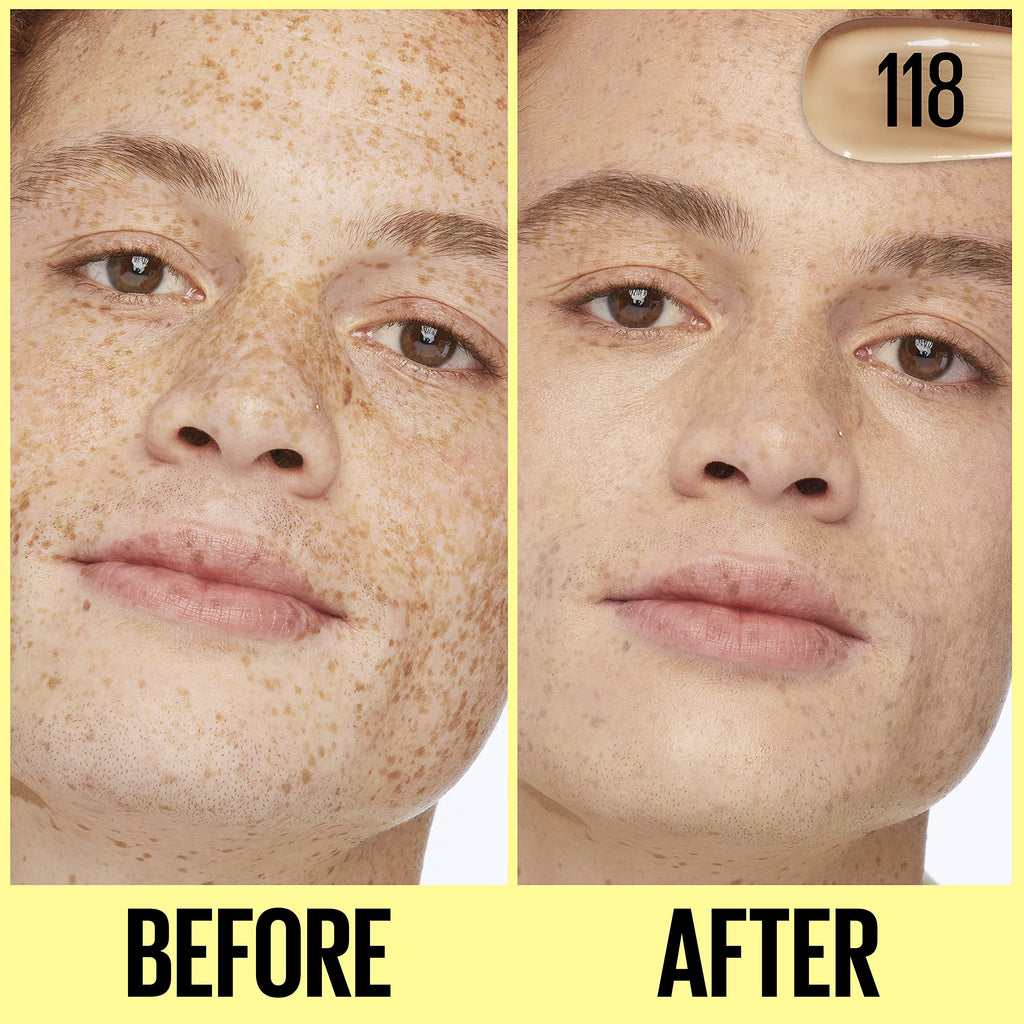 Maybelline fit me tinted moisturizer liquid face tube all skin types
