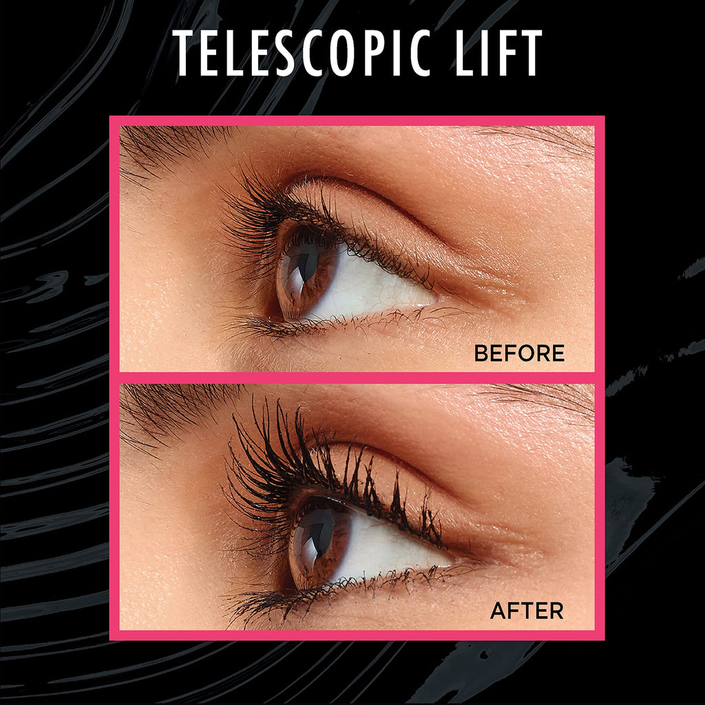 L’Oréal Paris Telescopic Lift Washable Mascara, Lengthening and Volumizing Eye Makeups