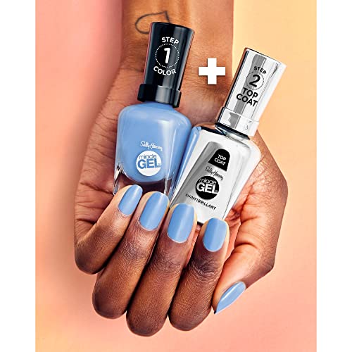 Sally Hansen Miracle Gel™, Pinky Promise, Long Lasting, Gel-Like Formula, No UV Lamp Needed, Pink Nail Polish