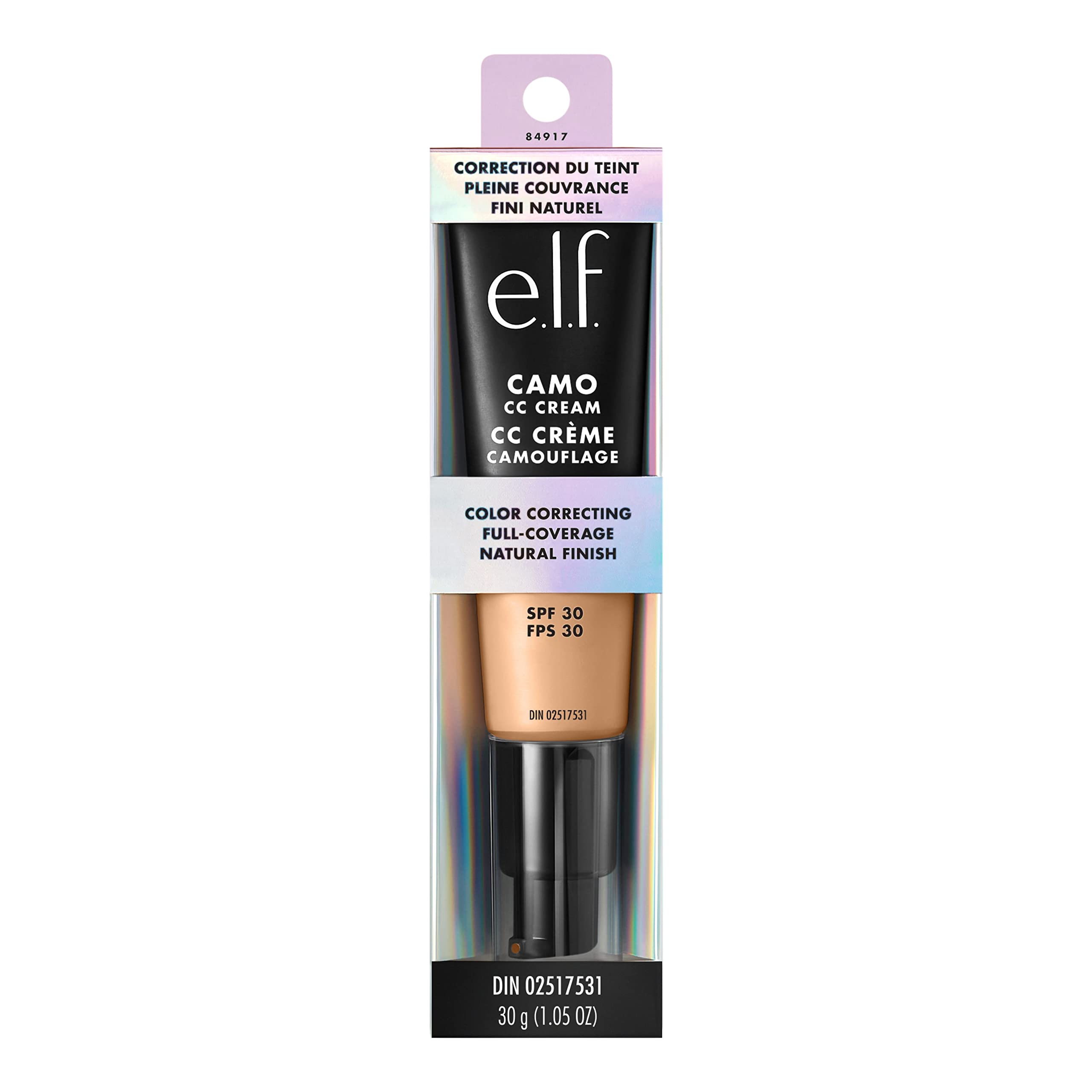 ELF camo cc cream cream natural