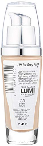 L'Oreal Paris True Match Lumi Healthy Luminous Makeup Medium Coverage