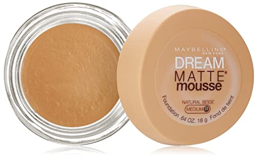 Maybelline Dream Matte Mousse Foundation, Classic Ivory, 0.64 Fl Oz (Pack of 1)