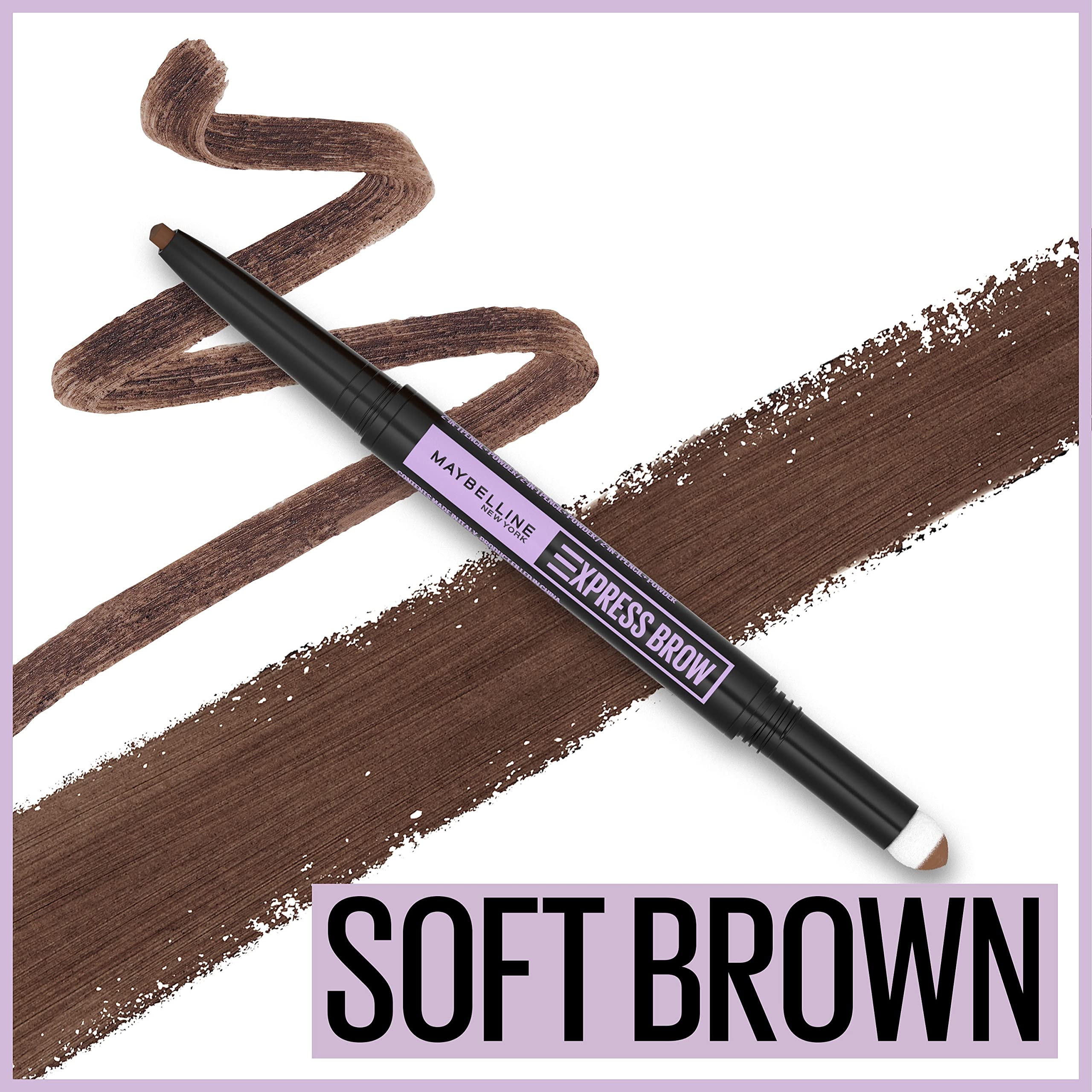 Maybelline Express- Brow 2-In-1 Pencil and Powder Eyebrow Makeup'