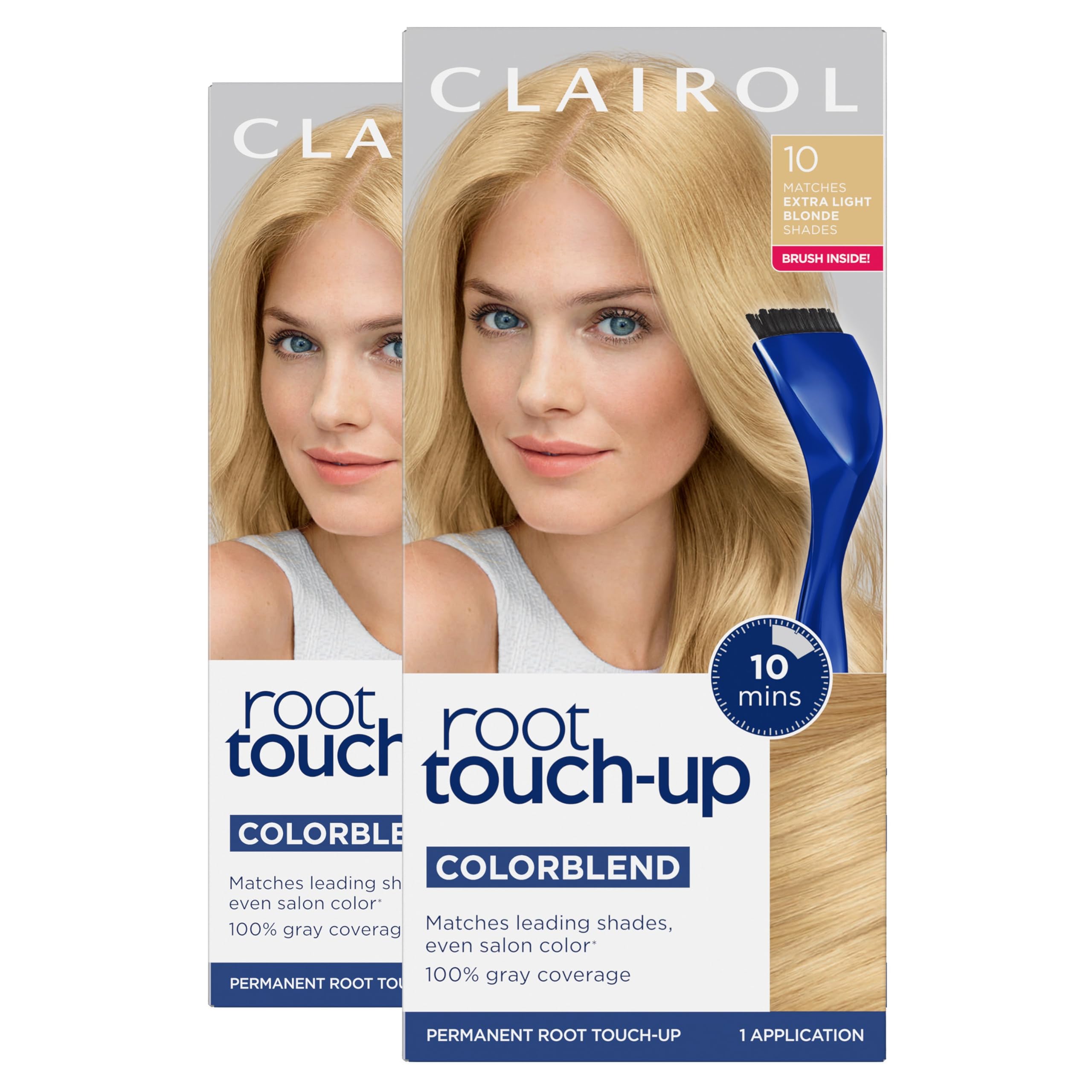 Clairol Root Touch-Up by Nice'n Easy Permanent Hair Dye for Blonde Hair Color with 100% Gray Coverage