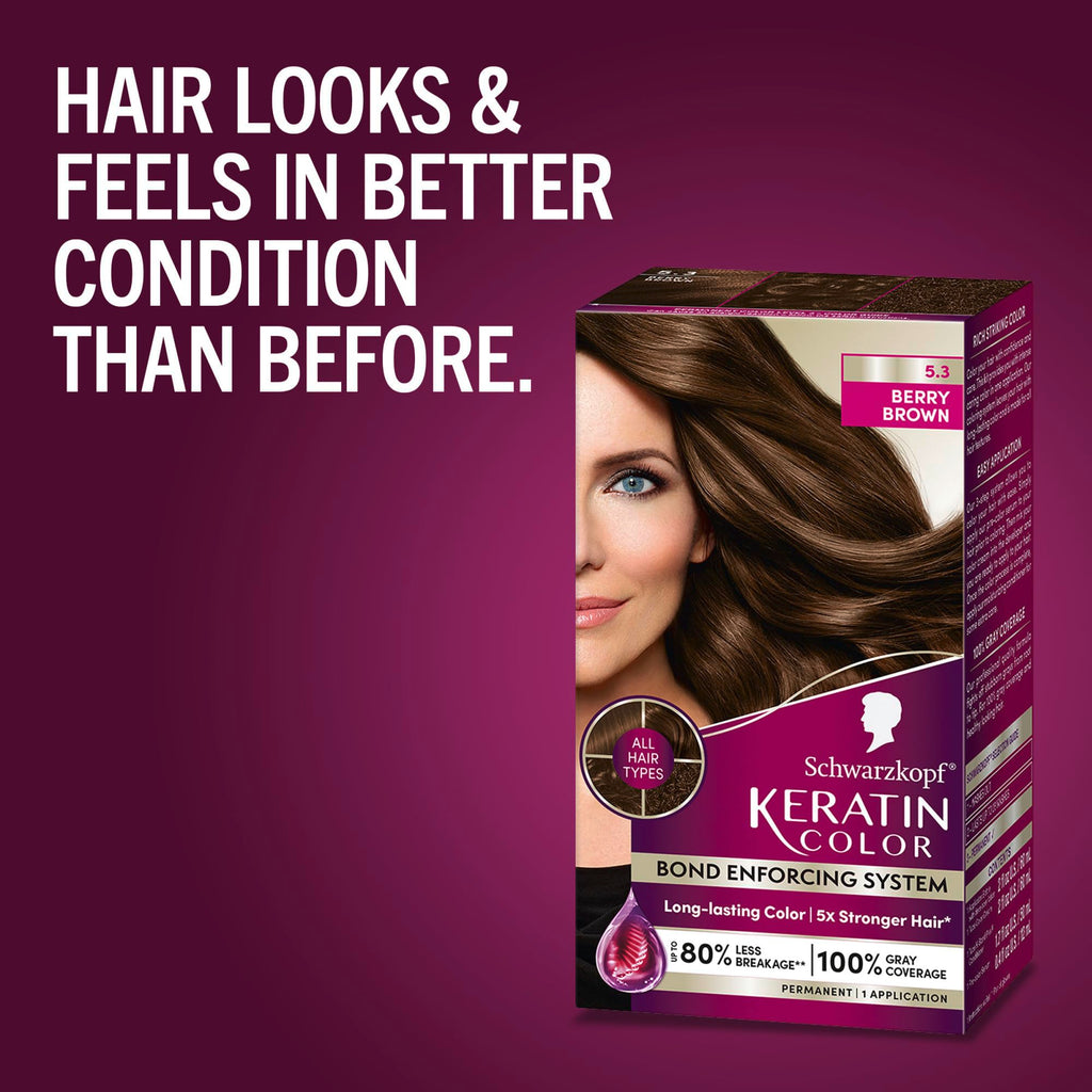 Schwarzkopf Keratin Color Anti-Age Hair Color Cream