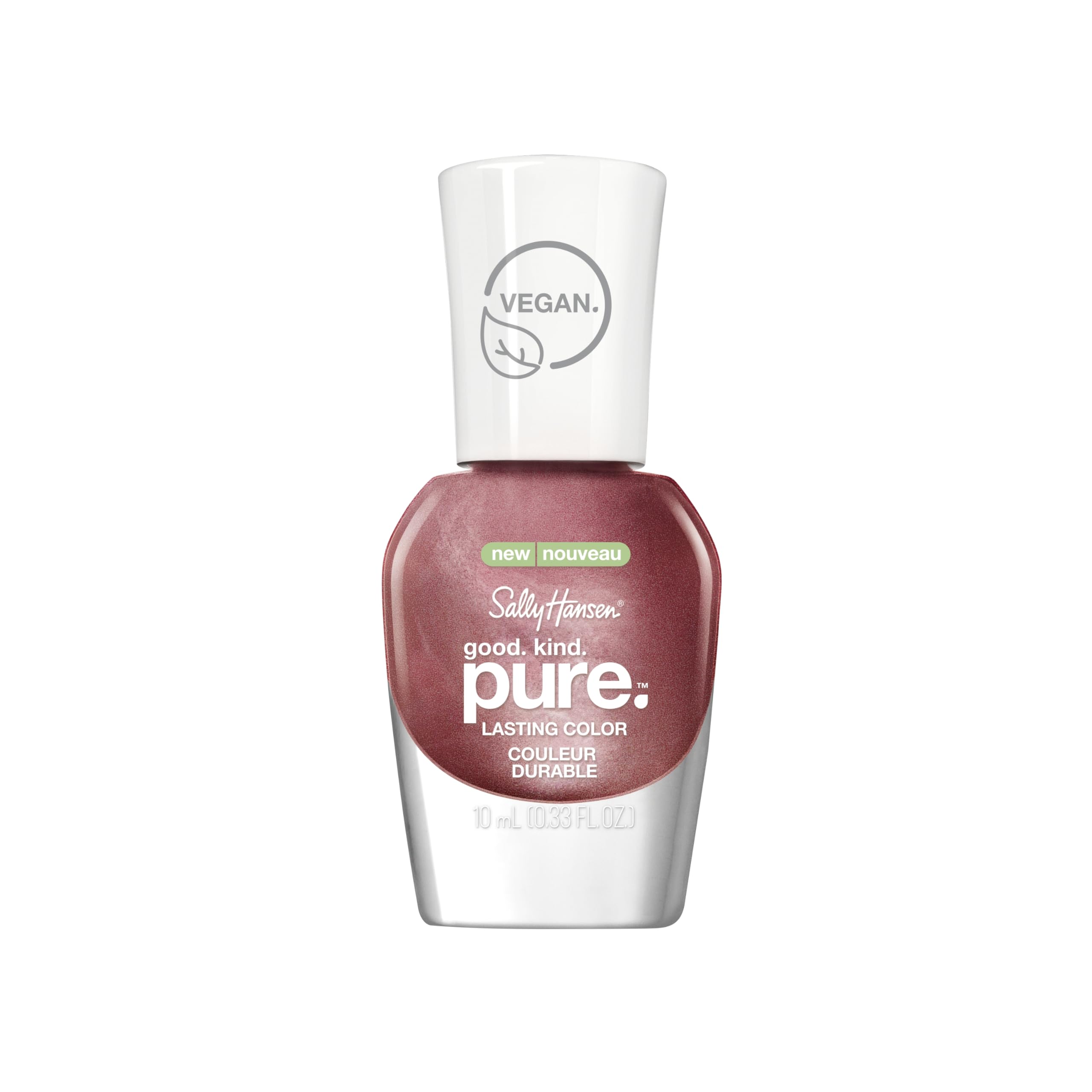 Sally Hansen Good.Kind.Pure Geode to Joy Collection - Nail Polish - Raisin' The Bar - 0.33 fl oz, Shelf Pack of 2