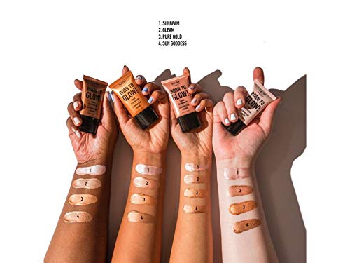 NYX PROFESSIONAL MAKEUP Born To Glow Liquid Illuminator, Sun Goddess