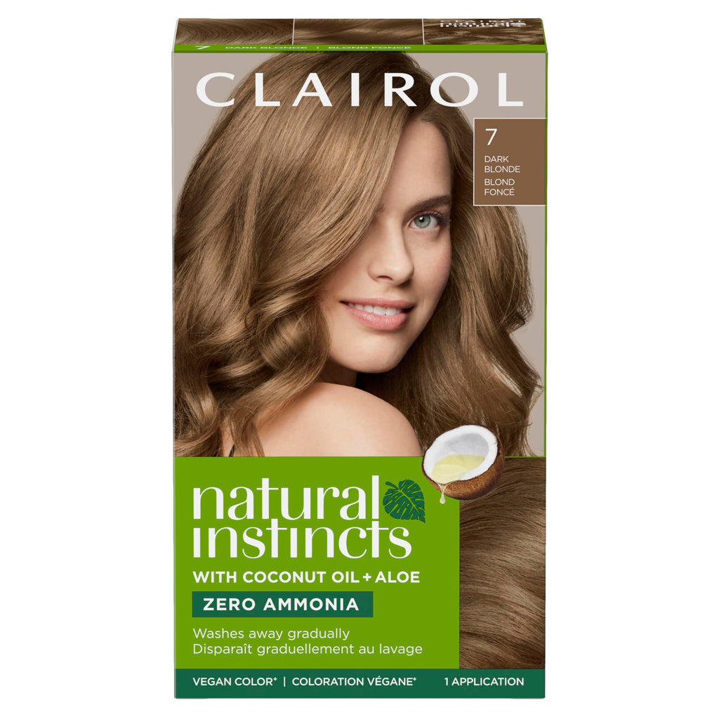 Clairol Natural Instincts Demi-Permanent Hair Dye, Healthy-Looking Blonde Hair Color with Zero Ammonia