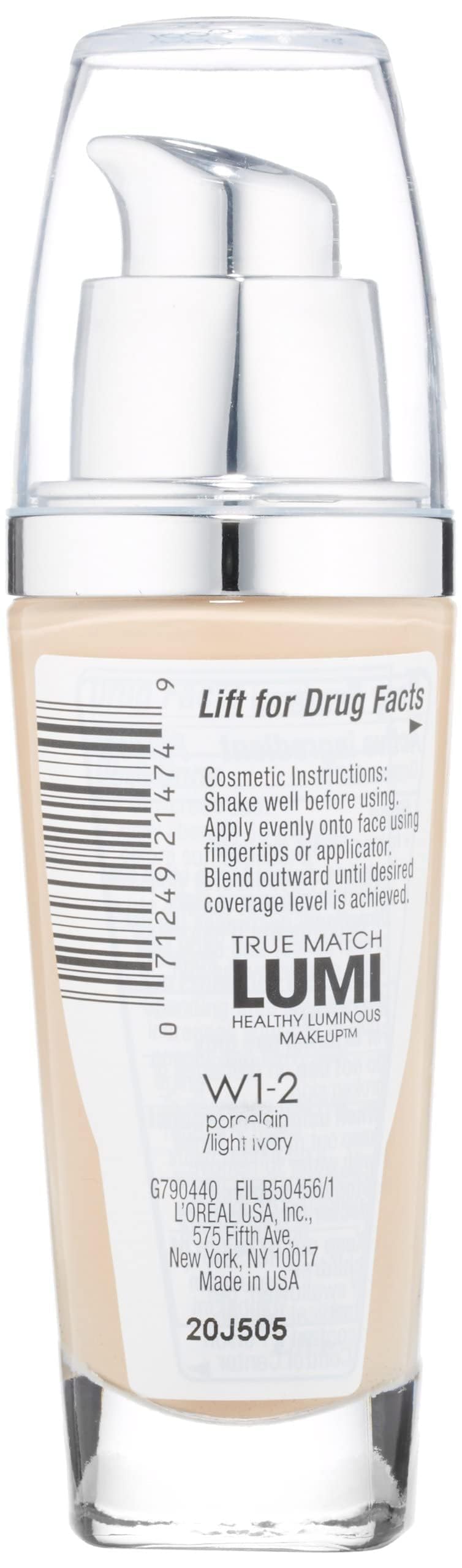 L'Oreal Paris True Match Lumi Healthy Luminous Makeup Medium Coverage