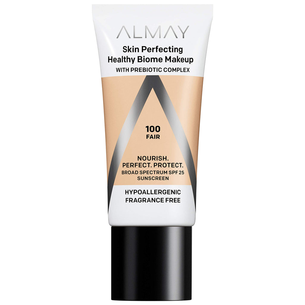 Almay Skin Perfecting Healthy Biome Makeup, 110 Light, 1.0 fluid_ounces