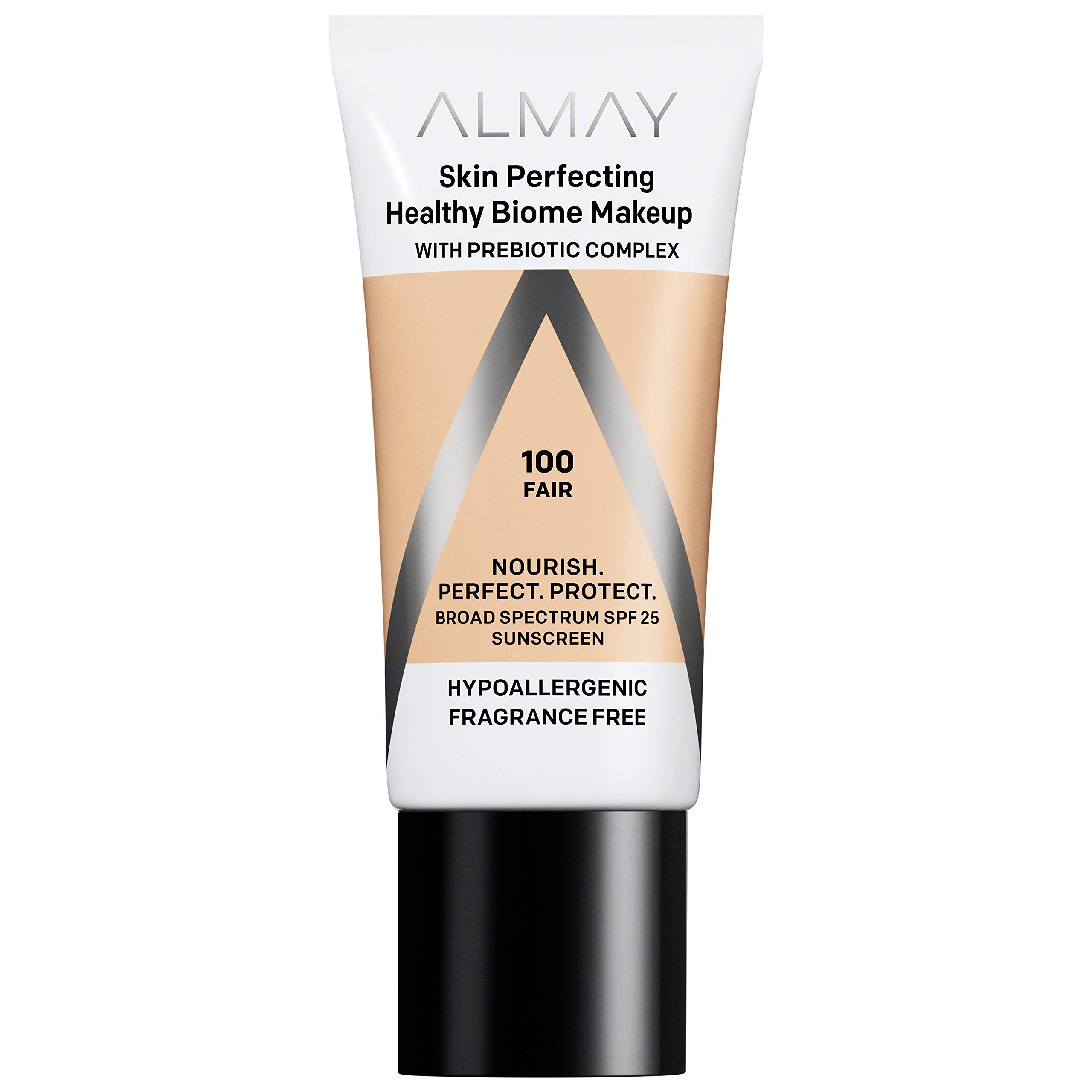 Almay Skin Perfecting Healthy Biome Makeup, 110 Light, 1.0 fluid_ounces