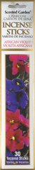 Scented African Violet Incense Sticks (30 Sticks)