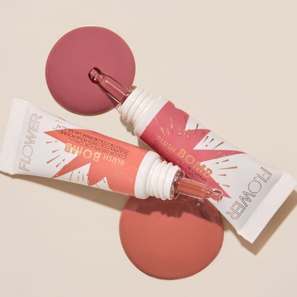 FLOWER BEAUTY av2023-FLOWER BEAUTY-flower beauty blush bomb color drops for cheeks liquid gel cream blusher makeup multiple beauty awards lightweight radiance-edad7678