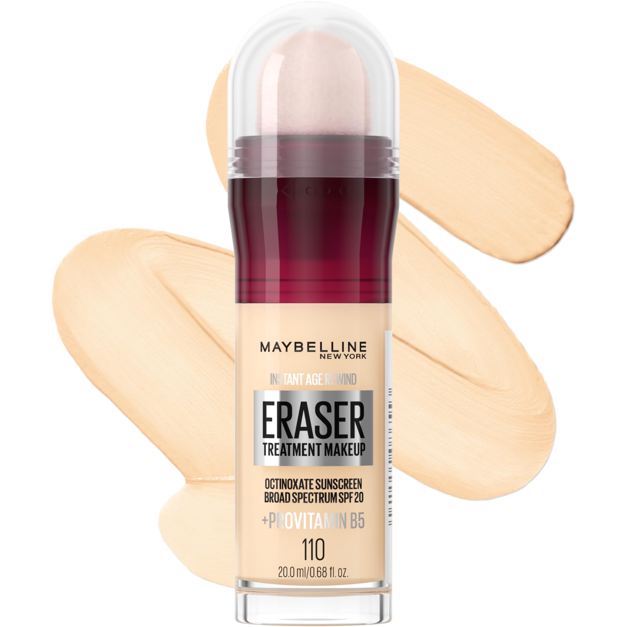 Maybelline New York Instant Age Rewind Eraser Dark Spot Concealer Plus Treatment, 0.2 Fluid Ounce
