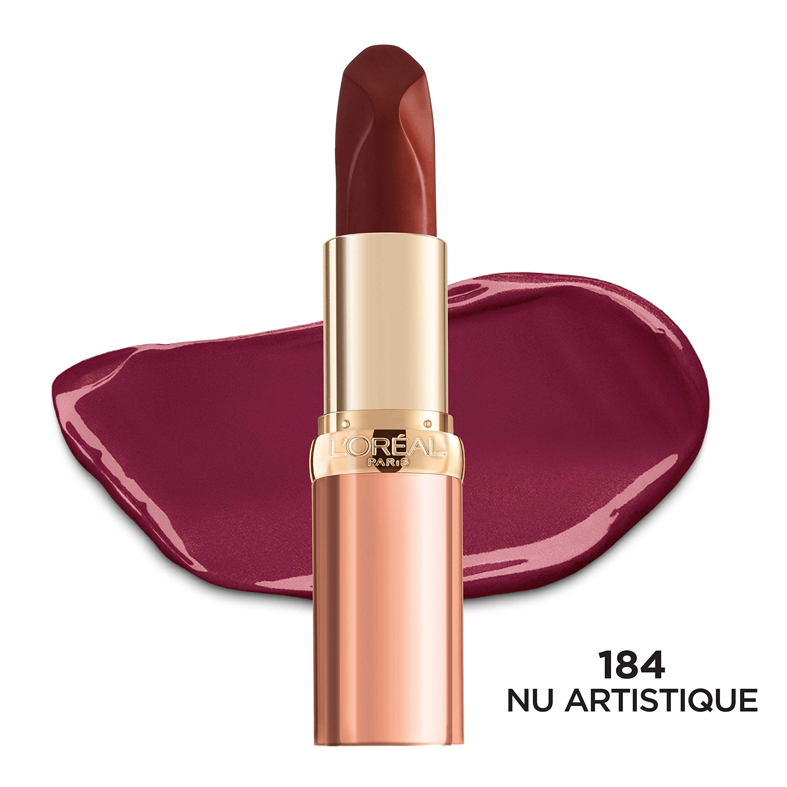 L’Oréal Paris L ' Oreal Paris Color Riche Les Nus Satin Lipstick Long Lasting And Nourishing Enriched With Argan