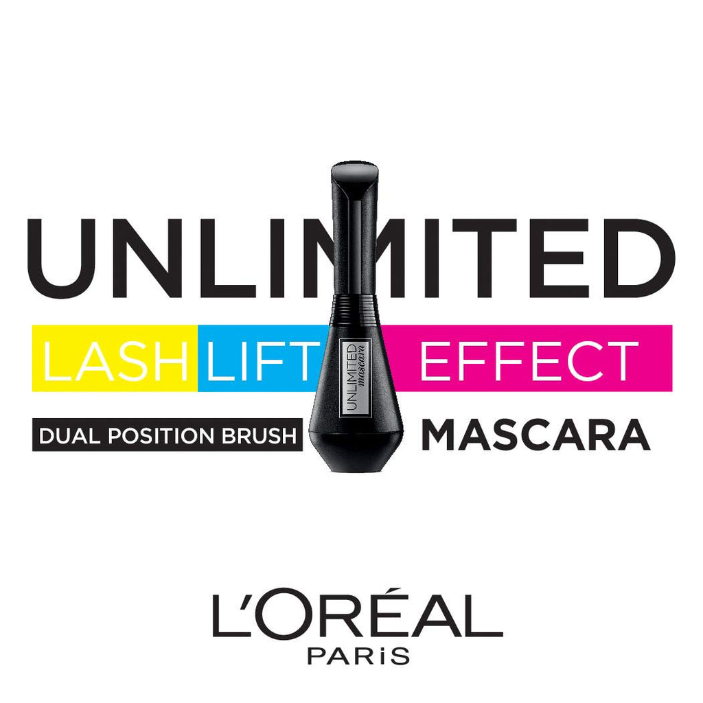 L'Oreal Paris Cosmetics Unlimited Lash Lifting and Lengthening Washable Mascara