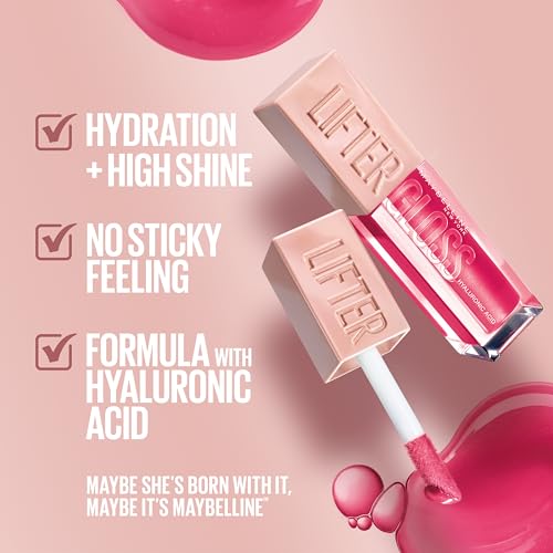 Maybelline lifter glosslip glossshimmerhyaluronic Acidliquid