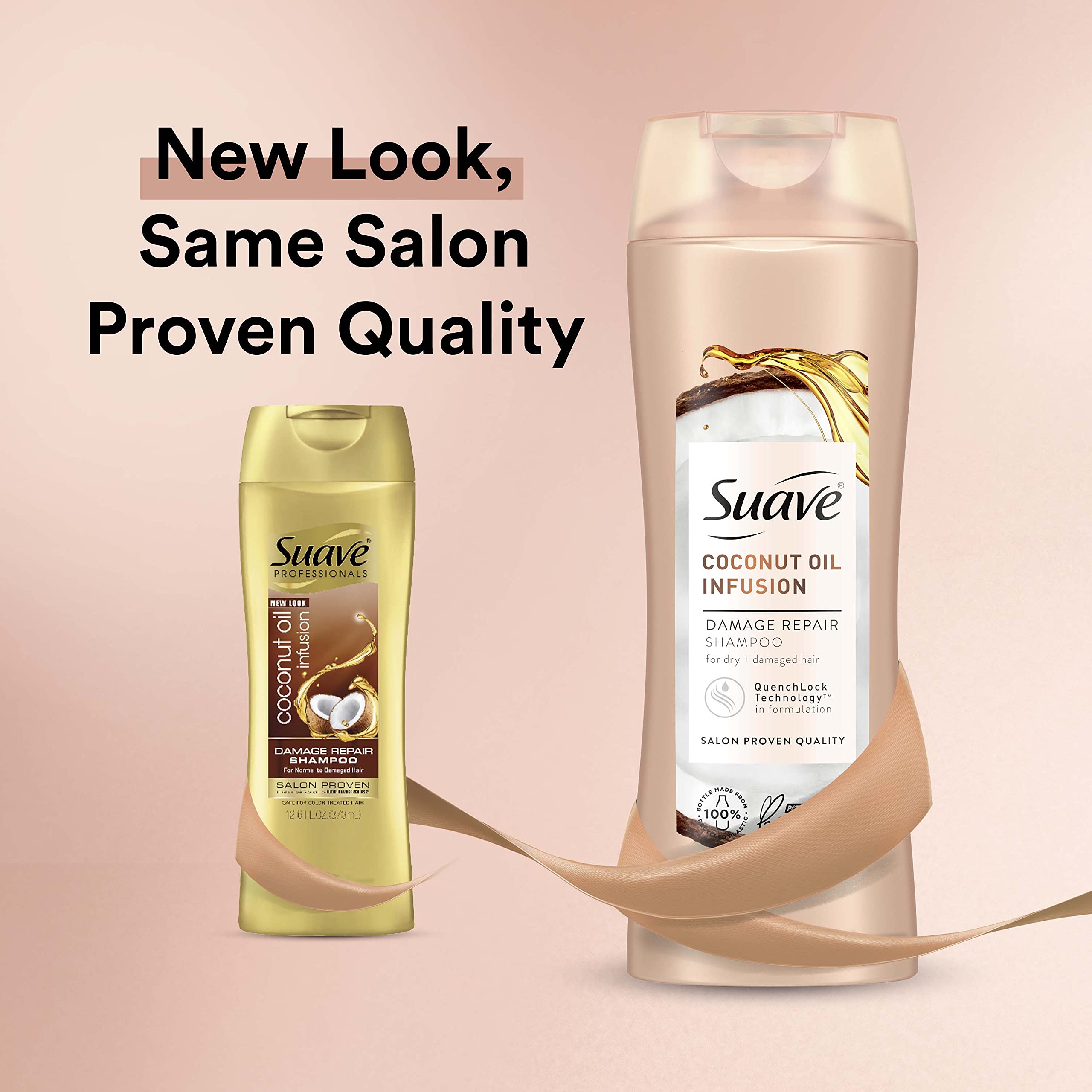 Suave Professionals Damage Repair Shampoo Coconut Oil Infusion Hair oz