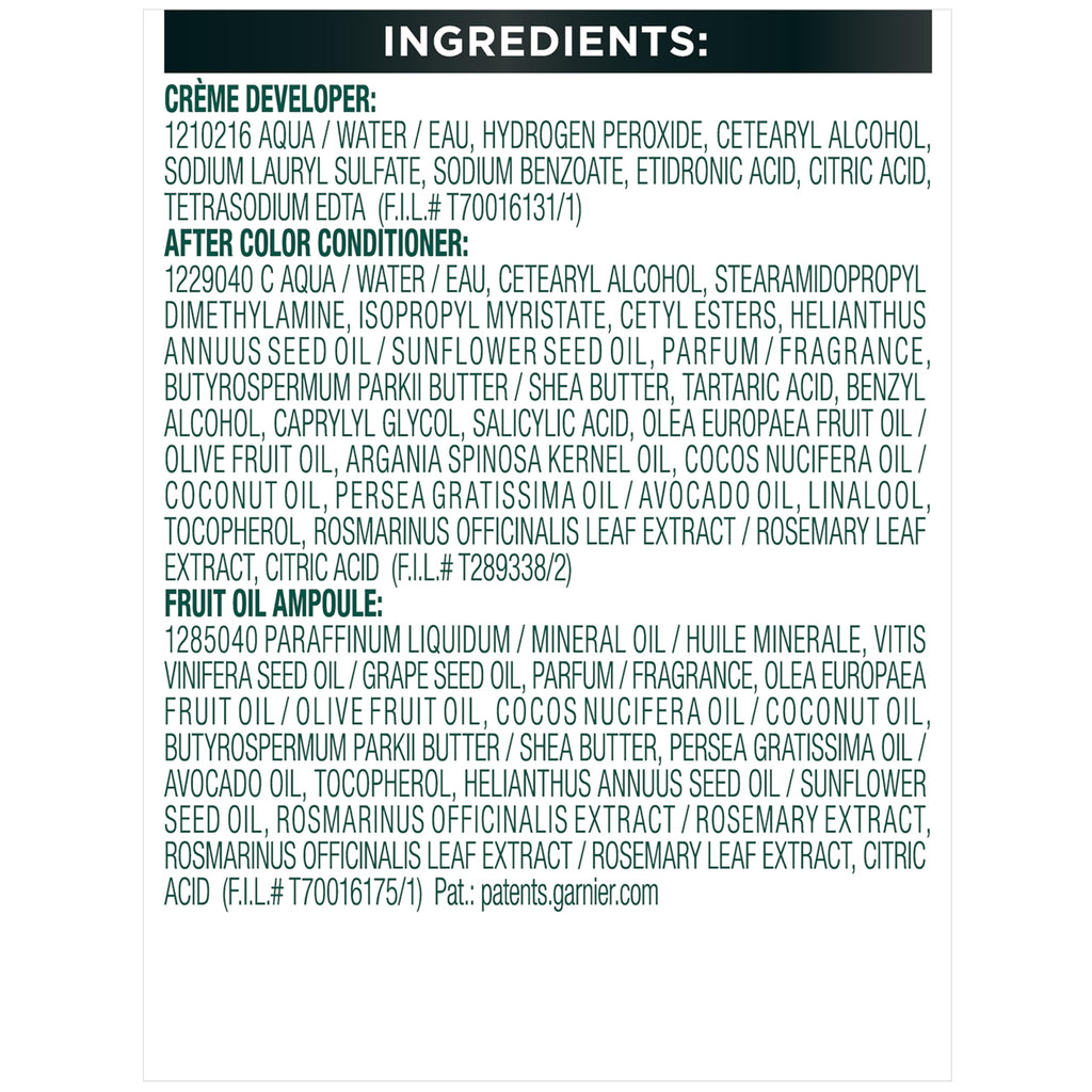 Garnier Hair Color Nutrisse Ultra Color Nourishing Creme